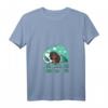 Damen T-Shirt mit Spruch 'Ich Dackel jetzt ins Bett' - Lustiges Rauhaardackel Design für Langschläfer & Hundeliebhaberinnen
