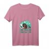 Damen T-Shirt mit Spruch 'Ich Dackel jetzt ins Bett' - Lustiges Rauhaardackel Design für Langschläfer & Hundeliebhaberinnen