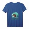 Damen T-Shirt mit Spruch 'Ich Dackel jetzt ins Bett' - Lustiges Rauhaardackel Design für Langschläfer & Hundeliebhaberinnen