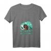 Damen T-Shirt mit Spruch 'Ich Dackel jetzt ins Bett' - Lustiges Rauhaardackel Design für Langschläfer & Hundeliebhaberinnen