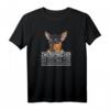 Zwergpinscher Der Offizielle Hund Miniature Pinscher T-Shirt - Lustiges Hundedesign für Hundeliebhaber & Hundeschule