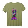 Dobie Dobermann Pop Art Porträt T-Shirt – Perfektes Geschenk für Hundebesitzer, Hundeliebhaber & Züchter