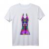 Dobie Dobermann Pop Art Porträt T-Shirt – Perfektes Geschenk für Hundebesitzer, Hundeliebhaber & Züchter