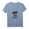Damen Lustiges Deutscher Pinscher Pinscherfiziert Hunde Spruch T-Shirt mit V-Ausschnitt – Für Hundeliebhaber & Pinscherfans