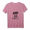Damen Lustiges Deutscher Pinscher Pinscherfiziert Hunde Spruch T-Shirt mit V-Ausschnitt – Für Hundeliebhaber & Pinscherfans