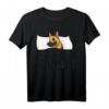 Offizielles Schäferhund Schlafshirt - Bequemes Hundemotiv Oberteil für Hundeliebhaber, Familie & Freunde zum Schlafen, Geburtstag, Weihnachten & Muttertag