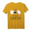Offizielles Schäferhund Schlafshirt - Bequemes Hundemotiv Oberteil für Hundeliebhaber, Familie & Freunde zum Schlafen, Geburtstag, Weihnachten & Muttertag