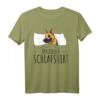 Offizielles Schäferhund Schlafshirt - Bequemes Hundemotiv Oberteil für Hundeliebhaber, Familie & Freunde zum Schlafen, Geburtstag, Weihnachten & Muttertag