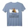 Offizielles Schäferhund Schlafshirt - Bequemes Hundemotiv Oberteil für Hundeliebhaber, Familie & Freunde zum Schlafen, Geburtstag, Weihnachten & Muttertag