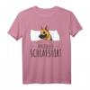 Offizielles Schäferhund Schlafshirt - Bequemes Hundemotiv Oberteil für Hundeliebhaber, Familie & Freunde zum Schlafen, Geburtstag, Weihnachten & Muttertag