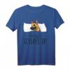 Offizielles Schäferhund Schlafshirt - Bequemes Hundemotiv Oberteil für Hundeliebhaber, Familie & Freunde zum Schlafen, Geburtstag, Weihnachten & Muttertag