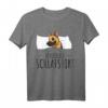 Offizielles Schäferhund Schlafshirt - Bequemes Hundemotiv Oberteil für Hundeliebhaber, Familie & Freunde zum Schlafen, Geburtstag, Weihnachten & Muttertag