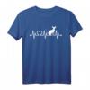 EKG Herzschlag Puls Herz Sphynx T-Shirt für Sphinx Katzenbesitzer – Lustiges Geschenk für Katzenliebhaber und Tierfans zu Weihnachten & Geburtstag
