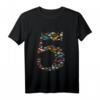 Kinder Dinosaurier 5. Geburtstag Jungen - Ich bin 5 Jahre Geschenk T-Shirt für Dinosaurier-Fans & Geburtstagsfeier