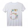 Kinder Dinosaurier 5. Geburtstag Jungen - Ich bin 5 Jahre Geschenk T-Shirt für Dinosaurier-Fans & Geburtstagsfeier