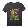 Kinder HapFrog Dino Ich bin 2 T-Shirt - Lustiges Dinosaurier Kinder Geburtstags-Shirt