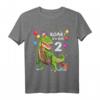 Kinder HapFrog Dino Ich bin 2 T-Shirt - Lustiges Dinosaurier Kinder Geburtstags-Shirt