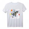 Kinder Dinosaurier Hase 3. Geburtstag T-Shirt - Perfektes Geburtstagsoutfit für Jungen und Mädchen mit Dino- und Hasen-Motto