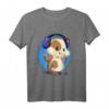 Musikliebhaber DJ Kopfhörer T-Shirt mit niedlichem Hamster - Perfekt für Tier- und Musikfans, Tanzen & DJ Begeisterte