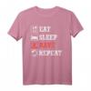 Eat Sleep Rave Repeat Festival DJ T-Shirt für Männer & Frauen – Stylisches Raver Shirt für Techno-Events, Ibiza, Sommernächte & Party-Geschenk