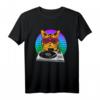 DJ I Discjockey I Cat Rave I Musik DJ Katzen T-Shirt – Perfektes Geschenk für Katzen- und Musikfans zu Geburtstag, Weihnachten & Abschlussfeier