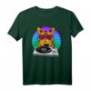 DJ I Discjockey I Cat Rave I Musik DJ Katzen T-Shirt – Perfektes Geschenk für Katzen- und Musikfans zu Geburtstag, Weihnachten & Abschlussfeier