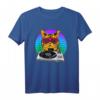 DJ I Discjockey I Cat Rave I Musik DJ Katzen T-Shirt – Perfektes Geschenk für Katzen- und Musikfans zu Geburtstag, Weihnachten & Abschlussfeier