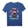 Dobermann Frohe Waunachten T-Shirt Weihnachten Hund Xmas - Festliches Geschenk für Dobermann-Liebhaber, Hundeliebhaber & Hundezüchter