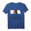 Offizielles Dobermann Schlafshirt - Süßes Hunde Oberteil zum Schlafen, Geschenkidee für Hundeliebhaber, Familie & Freunde
