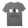 Offizielles Dobermann Schlafshirt - Süßes Hunde Oberteil zum Schlafen, Geschenkidee für Hundeliebhaber, Familie & Freunde