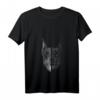 Damen T-Shirt mit V-Ausschnitt: He Is Your Friend Your Partner Your Dog Dobermann - Perfektes Geschenk für Hundeliebhaber und Dobermann-Fans