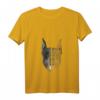 Damen T-Shirt mit V-Ausschnitt: He Is Your Friend Your Partner Your Dog Dobermann - Perfektes Geschenk für Hundeliebhaber und Dobermann-Fans