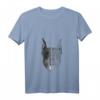 Damen T-Shirt mit V-Ausschnitt: He Is Your Friend Your Partner Your Dog Dobermann - Perfektes Geschenk für Hundeliebhaber und Dobermann-Fans