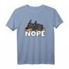 Dobermann Fauler Hundespruch T-Shirt - Lustiges Nope Not Today Design für Hundeliebhaber & Faulpelze, perfektes Geschenk zum Geburtstag, Weihnachten & mehr