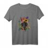Floral Dobermann Pinscher Tank Top – Dobermann Shirt für Hundeliebhaber, Dobermann-Besitzer & Tierfreunde zum Hundetag