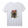 Floral Dobermann Pinscher Tank Top – Dobermann Shirt für Hundeliebhaber, Dobermann-Besitzer & Tierfreunde zum Hundetag