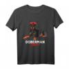 Dobermann Frauchen Doberman Mama Hunde T-Shirt - Lustiges Hunde-Motiv, Perfekt als Geschenk für Hundeliebhaberinnen, Mütter & Freunde