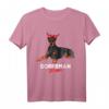 Dobermann Frauchen Doberman Mama Hunde T-Shirt - Lustiges Hunde-Motiv, Perfekt als Geschenk für Hundeliebhaberinnen, Mütter & Freunde