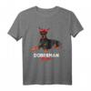 Dobermann Frauchen Doberman Mama Hunde T-Shirt - Lustiges Hunde-Motiv, Perfekt als Geschenk für Hundeliebhaberinnen, Mütter & Freunde
