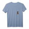 Damen Doberman Hund Doberman Pinscher In Tasche T-Shirt mit V-Ausschnitt - Lustiges Hundegeschenk für Kinder & Erwachsene, Hundeliebhaber