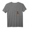 Damen Doberman Hund Doberman Pinscher In Tasche T-Shirt mit V-Ausschnitt - Lustiges Hundegeschenk für Kinder & Erwachsene, Hundeliebhaber