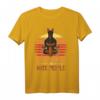 Dobermann Shirt Yoga Keep Calm T-Shirt - Lustiges Hundemotiv für Männer, Frauen & Kinder als Geschenk zum Geburtstag oder Weihnachten