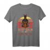 Dobermann Shirt Yoga Keep Calm T-Shirt - Lustiges Hundemotiv für Männer, Frauen & Kinder als Geschenk zum Geburtstag oder Weihnachten