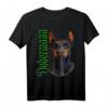 T-Shirt Dobermann Pinscher für Hundefreunde - Stylisches Hundemotiv Shirt für Hundeliebhaber