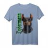 T-Shirt Dobermann Pinscher für Hundefreunde - Stylisches Hundemotiv Shirt für Hundeliebhaber
