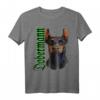 T-Shirt Dobermann Pinscher für Hundefreunde - Stylisches Hundemotiv Shirt für Hundeliebhaber