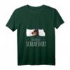 Damen Dobermann Schlafshirt mit V-Ausschnitt – Süßes Hundeliebhaber-Outfit, perfekt zum Schlafen & als Geschenk für Familie & Freunde