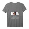Damen Dobermann Schlafshirt mit V-Ausschnitt – Süßes Hundeliebhaber-Outfit, perfekt zum Schlafen & als Geschenk für Familie & Freunde