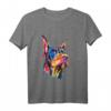 Lustiges Hunderasse HapFrog T-Shirt – Klassisch geschnitten, doppelt genähter Saum, perfektes Geschenk für Hundeliebhaber