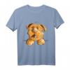 Comic Bordeaux Dogge T-Shirt Hundemotiv - Lustiges Hundefreund Geschenk für Hundeliebhaber, Kinder und Erwachsene